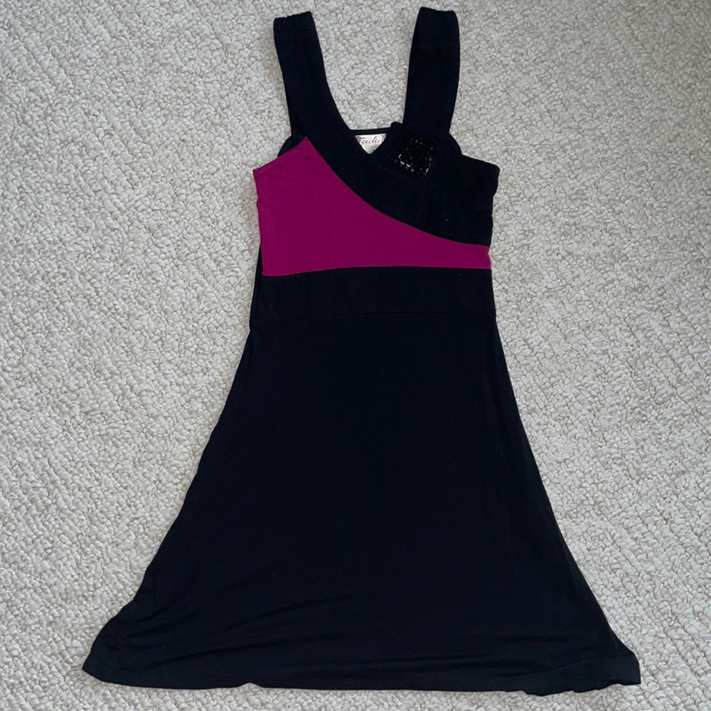 Girls dressy black dress